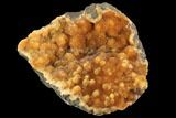 Intense Orange Calcite Crystal Cluster - Poland #94422-3